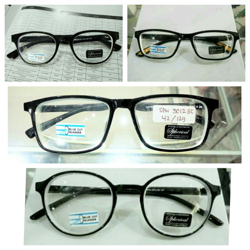 kacamata MINUS BLUE RAY anti radiasi