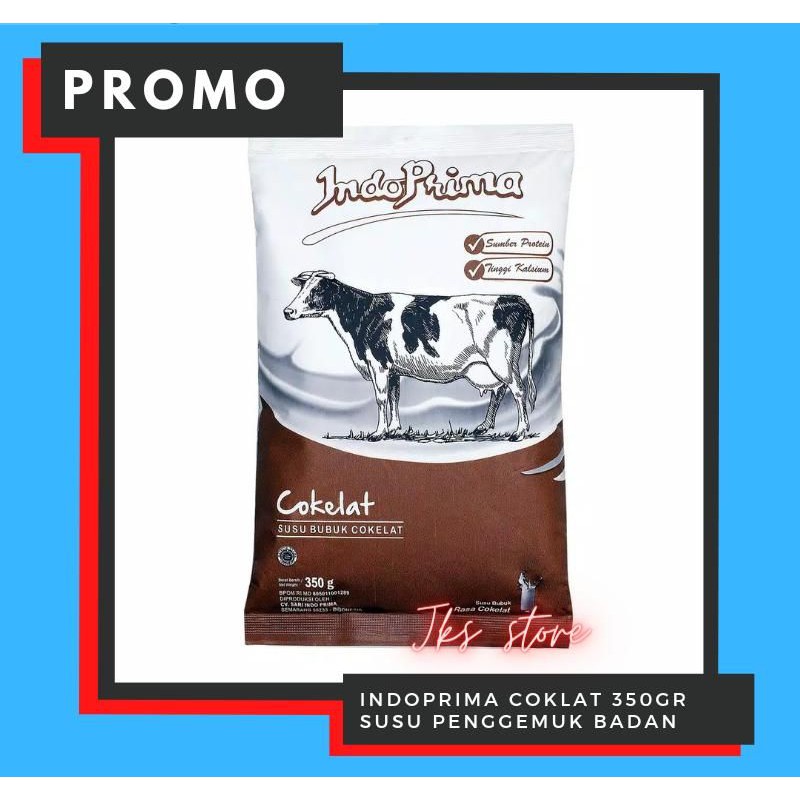 

Sekar_Shop07 Indoprima Coklat Susu Penggemuk Badan 350 Gram