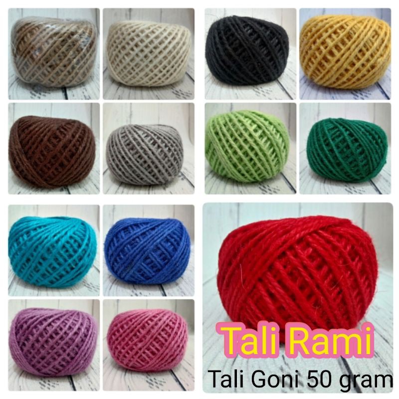 Tali Rami BESAR 2mm/2ply (50gram) / 50 meter