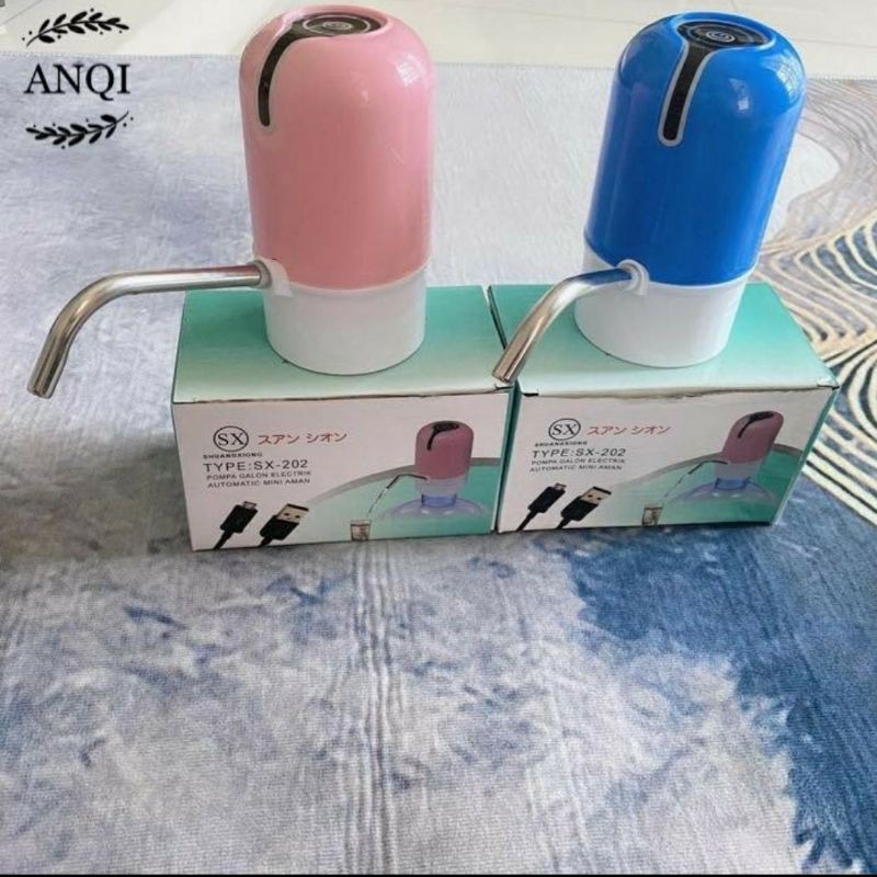 Pompa Galon Elektrik Recharge Dispenser Air Galon Charge DISPENSER USB - Pink Sx-C202