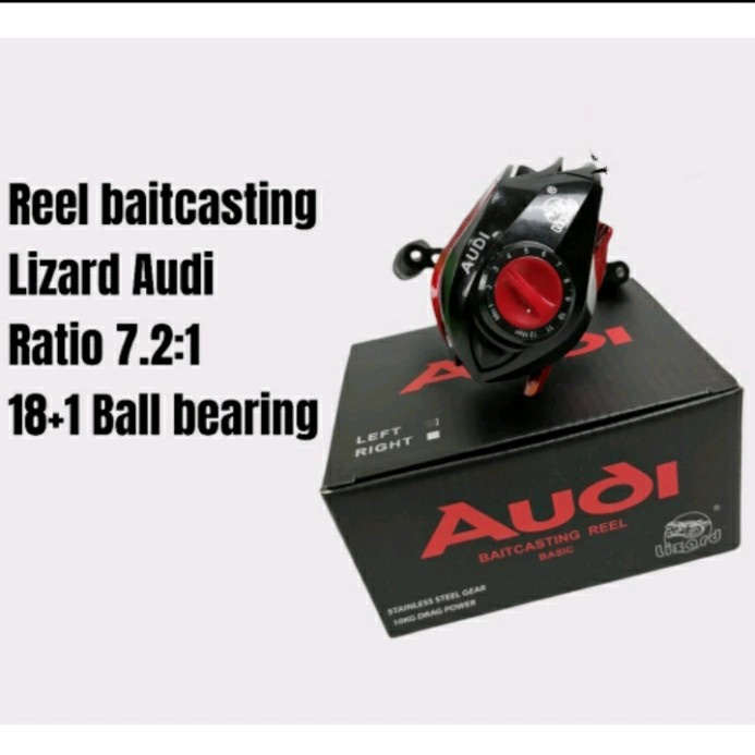 REEL BC LIZARD AUDI RATIO 7 BERKUALITAS MURAH