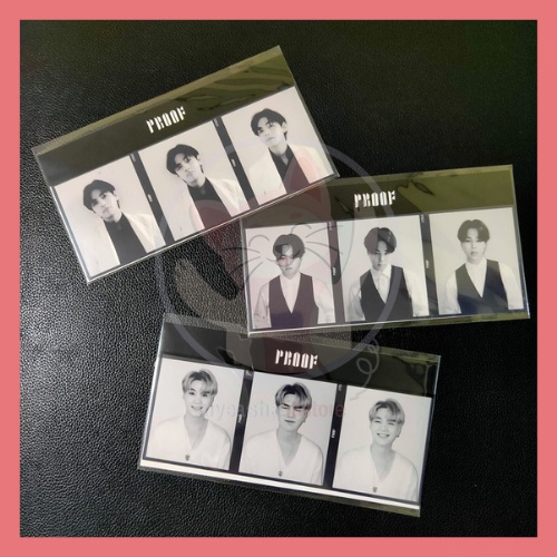 BTS - POB PROOF The Art of Proof triptych photo SEALED