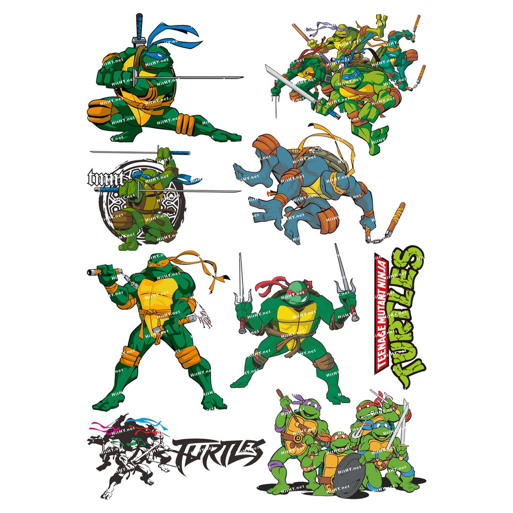 Notebook Gambar Kartun Anime Kura Kura Ninja 0199 02