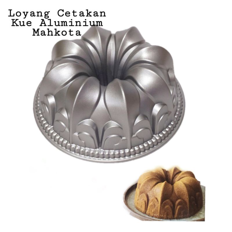 Loyang Cetakan Kue Bolu Kukus Agar Agar BMW Cake Pan Non Stick