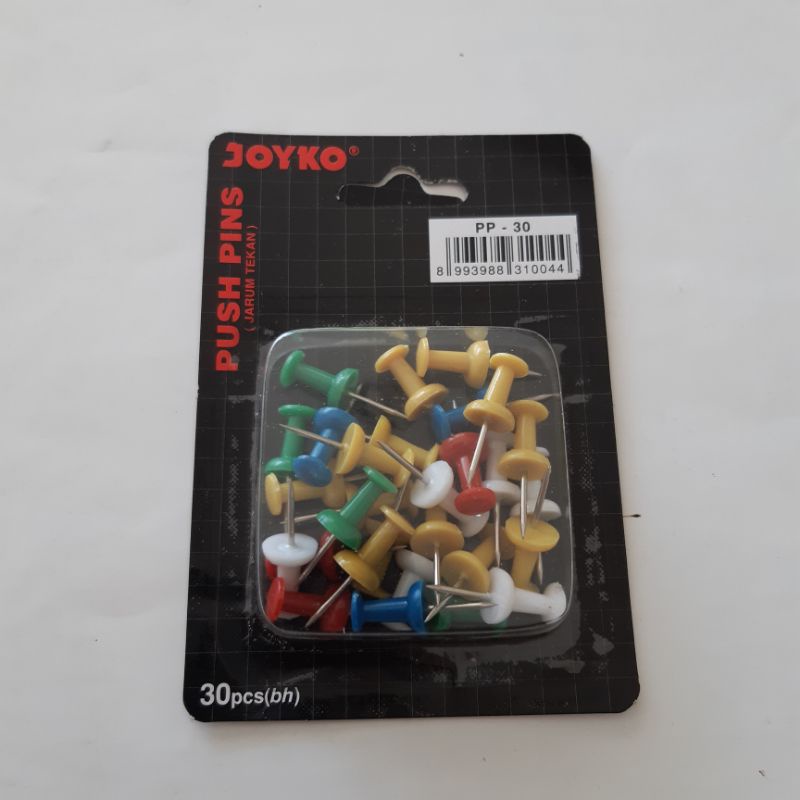 push pins joyko / push pin / push pins / jarum tekan / push pins joyko PP-30