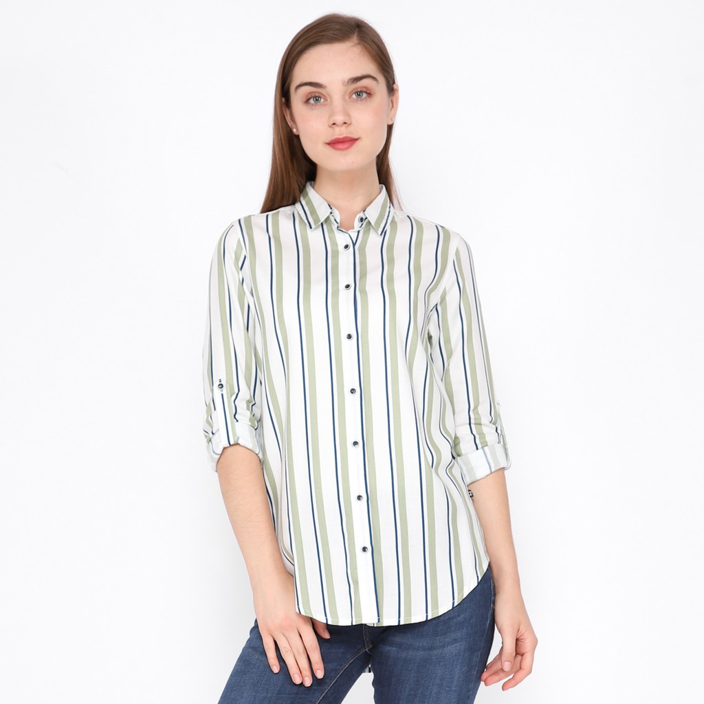 

C2 Itzmir Green Casual Shirt