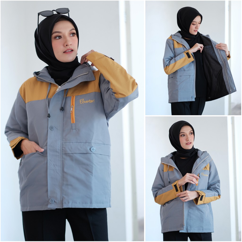 Jaket Couple Waterproof Catania | Jaket Wanita | Jaket Pria