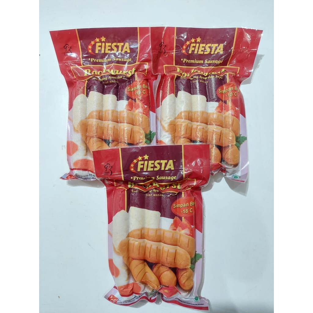 

FIESTA PREMIUM sausage bockwurst 300gr 5s