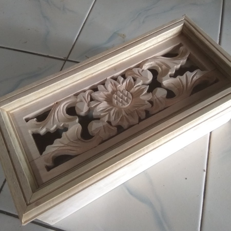 box loster model matahari - asli buatan jepara - ventilasi udara - ventilasi kayu - ventilasi ukir