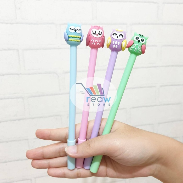 

Pulpen / Pena Gel Unik Burung Hantu Owl
