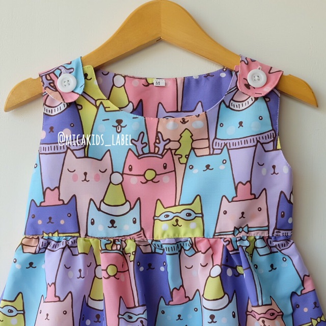 Dress anak murah tangan kuntung baju anak murah