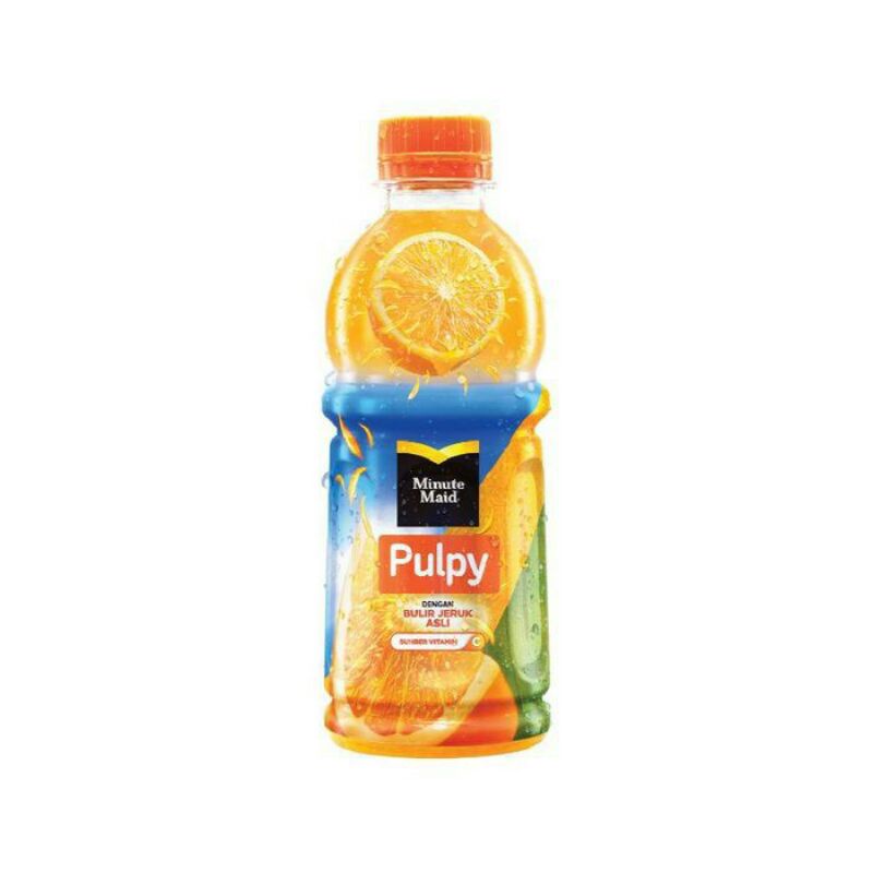 

Minute Maid Pulpy Dengan Bulir Jeruk Asli 300ml /centraltrenggalek