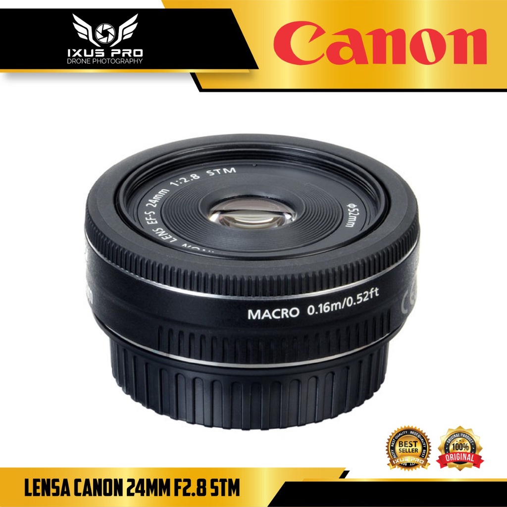 LENSA CANON 24MM F2.8 STM / CANON EF-S 24MM F2.8 STM LENS