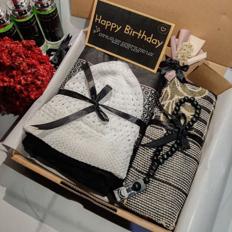 Hampers Cowok Murah Al Quran Tasbih Sajadah