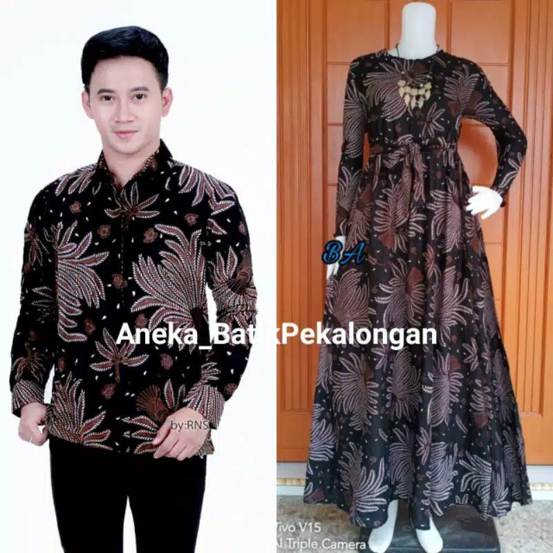 Kemeja Batik Pria M L Xl Xxl Hem Batik Pekalongan Kemeja Batik Lengan Panjang Pendek Bisa Cod