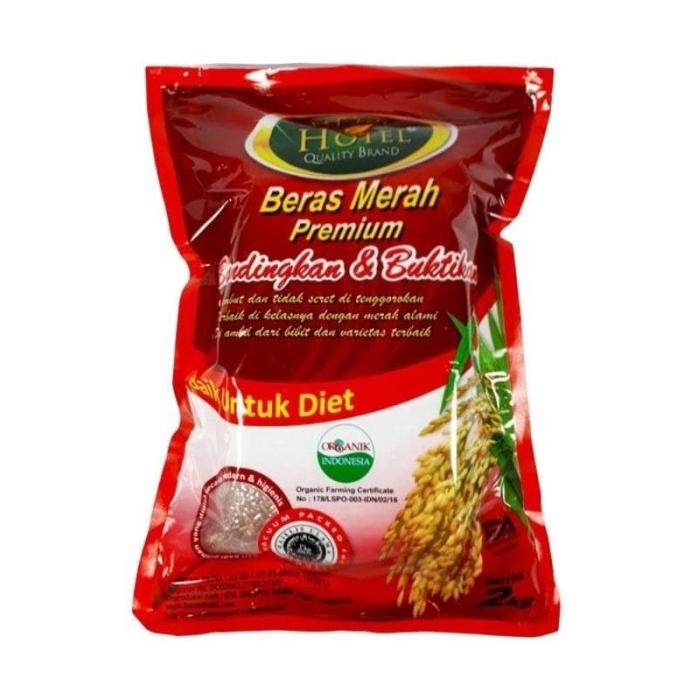 

HOTEL Beras Merah Organik Premium 2 kg