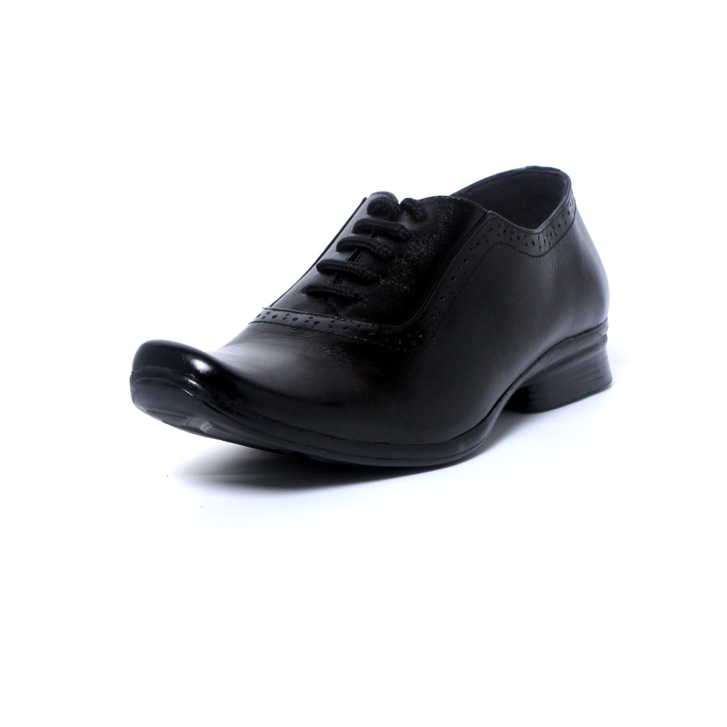 Sepatu Pantofel Pria Kulit Asli Rasheda L 02 Formal Shoes Big Size