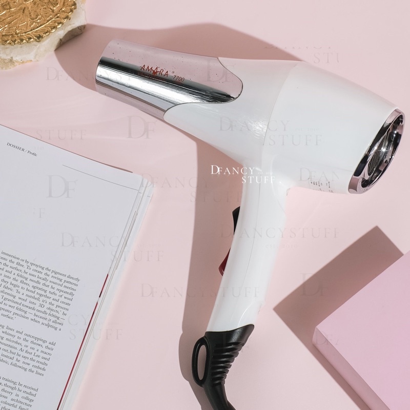 Hair Dryer Amara Silver 1300 Watt - Pengering rambut hairdryer