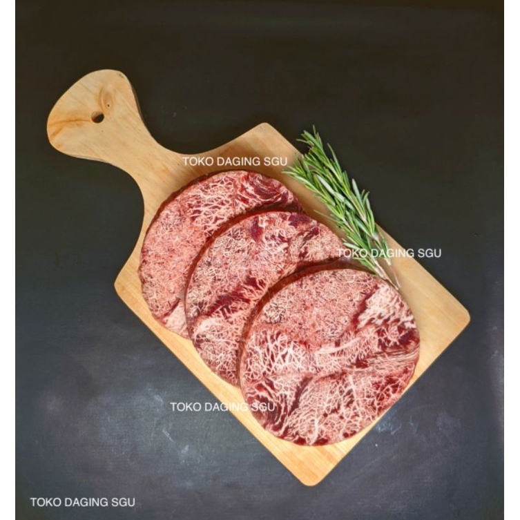 

Beef Cuberoll Wagyu Meltique / Steak Daging Sapi Wagyu Meltik