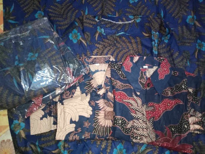 Gamis Batik (cod) Manggar Gamis Batik Pesta Model Terbaru