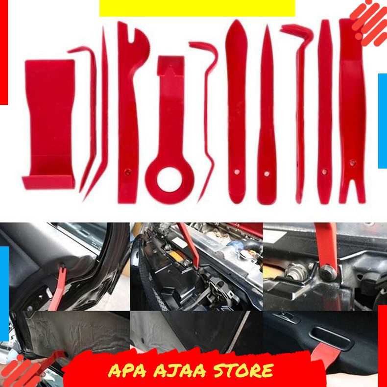 Hot Promo ! URIJIK Alat Cungkil Dasboard Interior Mobil 11 in 1 - G182439