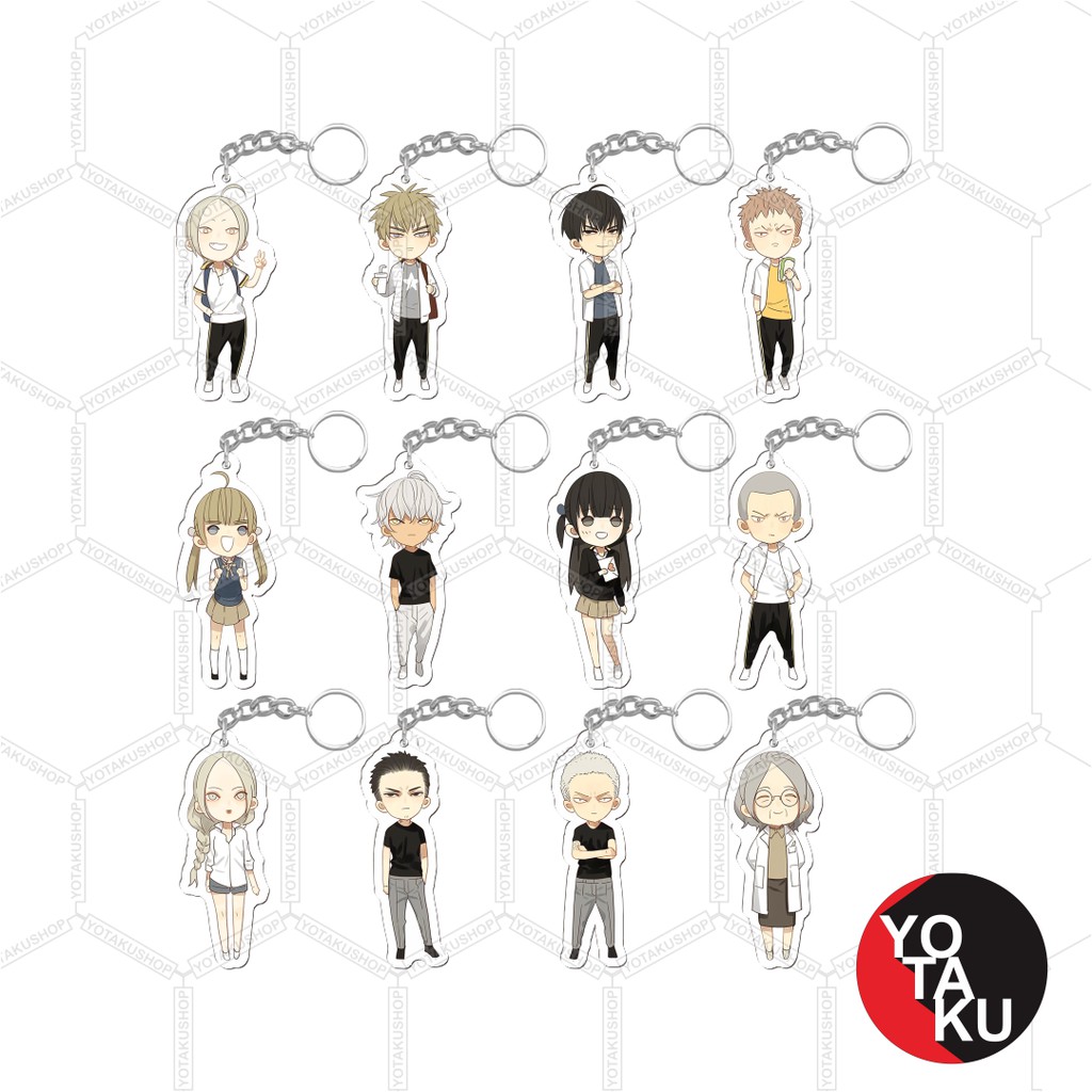 19 Days Gantungan Kunci Anime Akrilik GC18001 YOTAKUSHOP