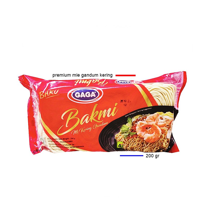 

GAGA Bakmi - Mie Kering Gandum - 200 gr