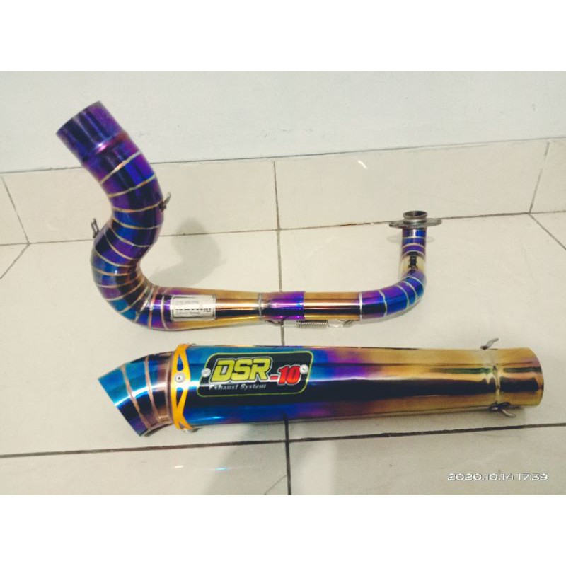 KNALPOT RACING DSR_10 FOR BEAT,BEAT MODIFIKASI, BEAT FI,VARIO, VARIO150,BEAT POP, SCOOPY,MATIC