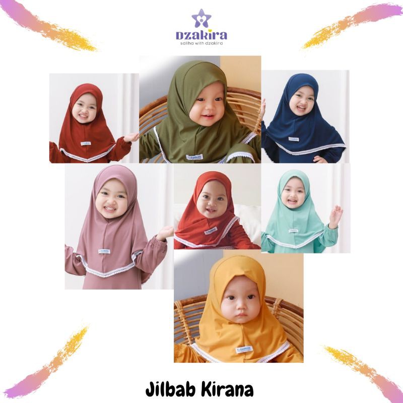 JILBAB KIRANA by DZAKIRA