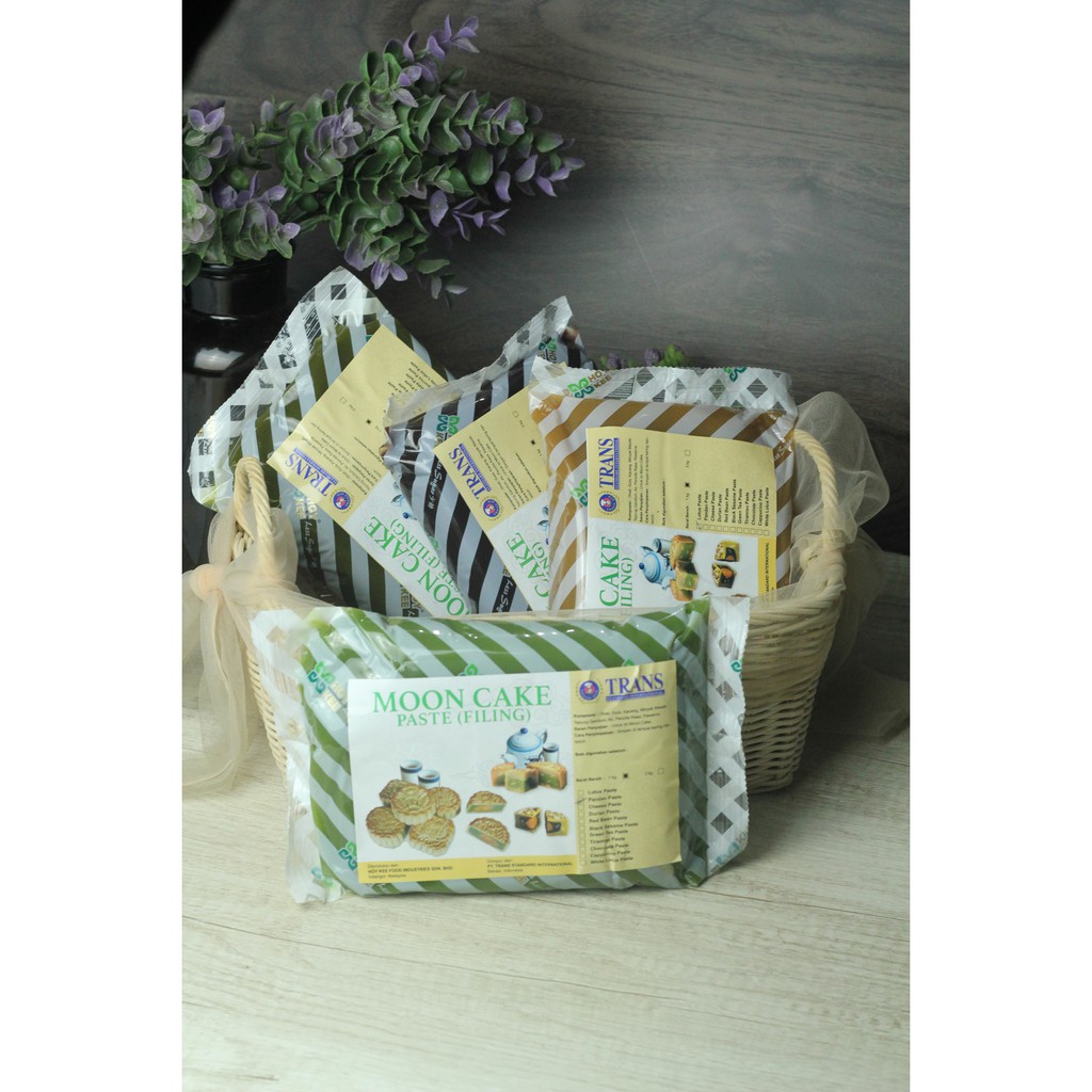 

Trans Moon Cake Paste Filling Kemasan 1 kg Isian Kue Bulan MoonCake