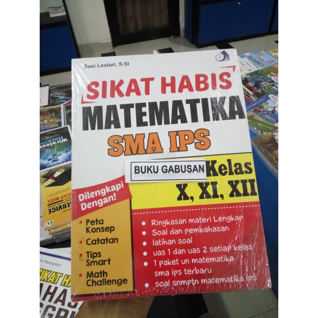 Ready Stock Buku Sikat Habis Matematika Sma Ips Kelas X Xi Xii