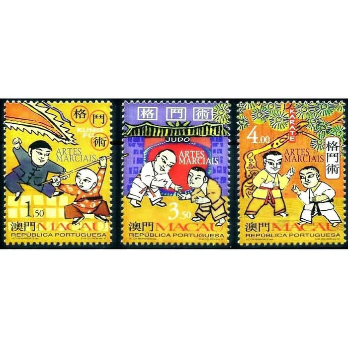 

Satu Set Perangko Macau Martial Arts 1997