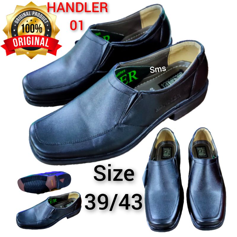 PDH/SEPATU BOOT KULIT RESLETING/SCURTY/KANTOR/SEPATU PANTOPEL KULIT ASLI/HANDLER ORIGINAL