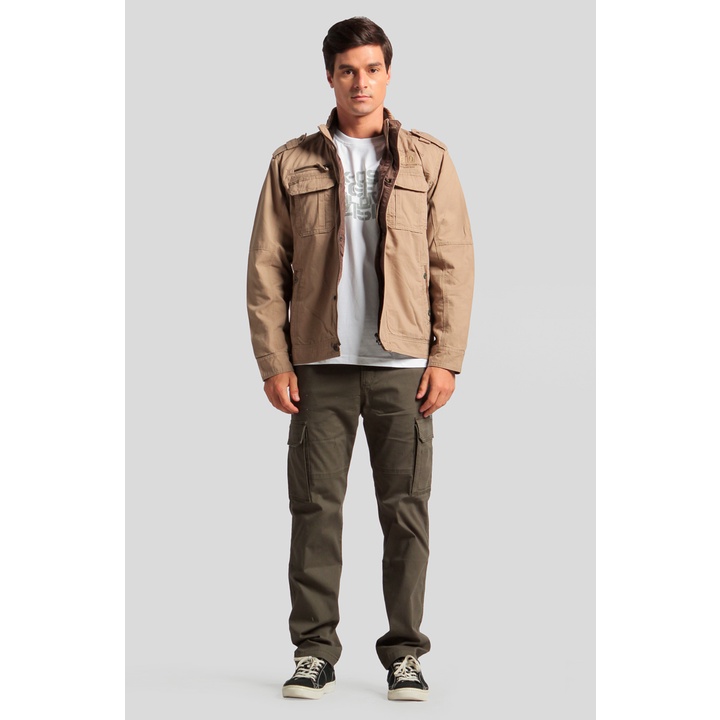 Jaket Cargo Asli MGee 3451C Macto 001 Khaky