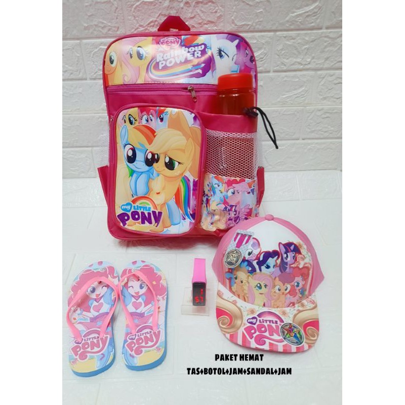 tas kudapony unicorn set 5in1 pink