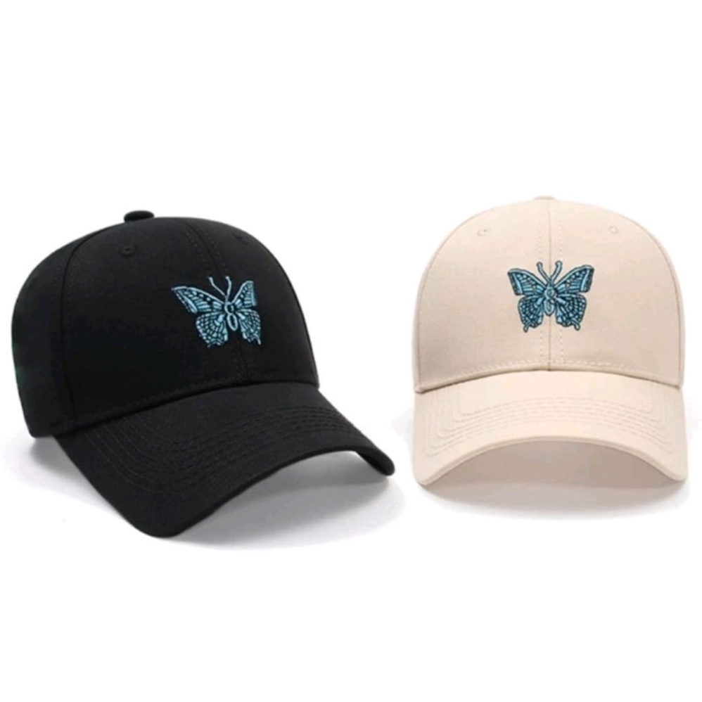 Topi Baseball Distro Cap Butterfly