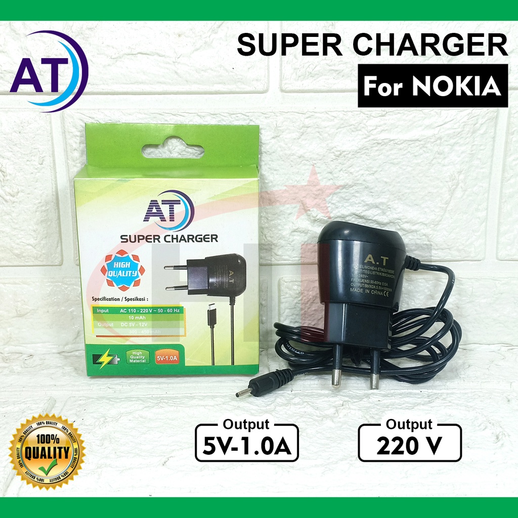 Charger AT Original Charging HP Tablet Nokia USB V8