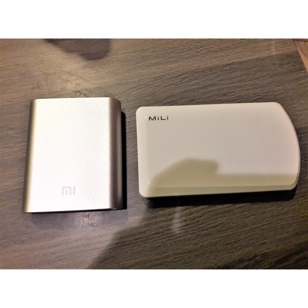 Paket Power Bank 2 in 1 Xiaomi 38000 mAh - Mili Rover 6000 mAh