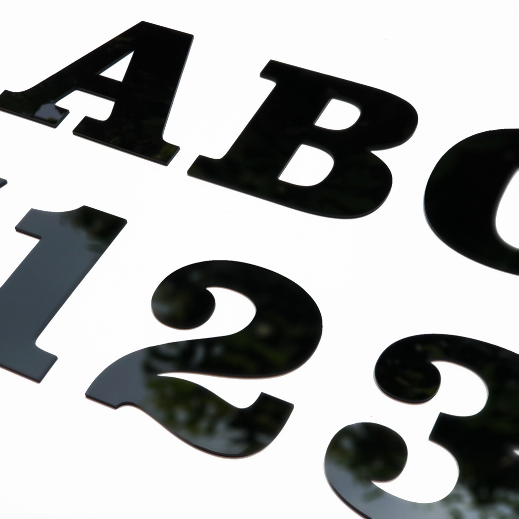 Huruf Timbul Akrilik  20cm font custom laser cut akrilik