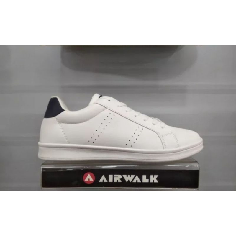 CUCI GUDANG AIRWALK JOTANA UNISEX SNEAKERS SHOES WHITE