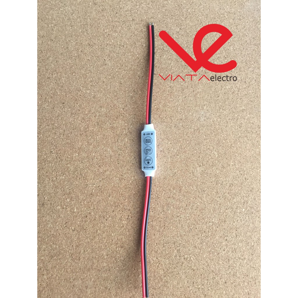 LED DIMMER (1 BUAH)  LED CONTROLLER  MODUL KEDIP STROBO  PENGATUR LED DIMMER