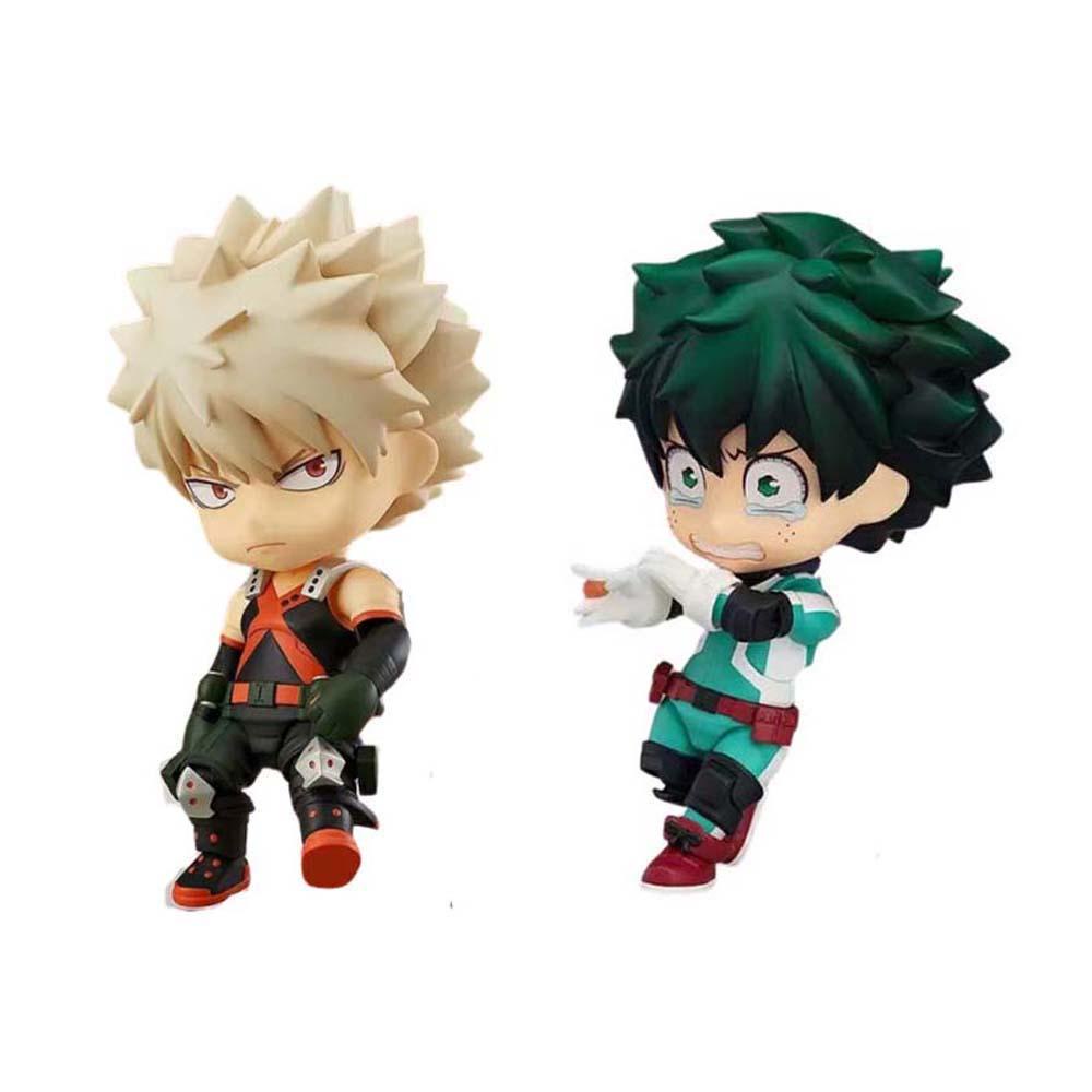 Lanfy Action Figurine Dapat Dilepas 1pcs Dekorasi Desktop Hiasan Rumah Midoriya Izuku Figure Age of Heroes Model Anime