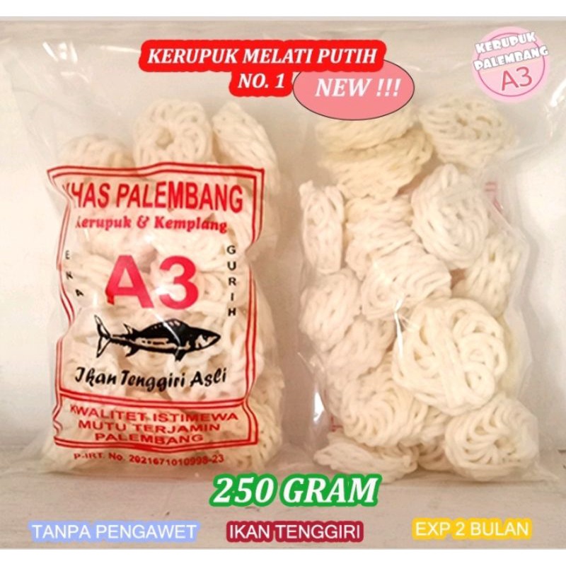 

kerupuk MELATI PUTIH NO 1 enak 250 gram