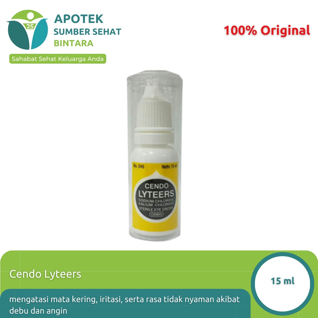 Cendo Lyteers Tetes Mata Air Mata Buatan