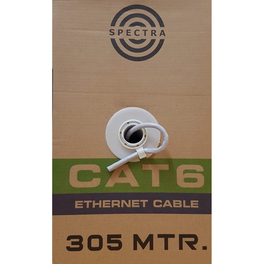 Kabel LAN Spectra UTP Cat 6 Cat6 UTP 1 roll 305 M Kabel Internet