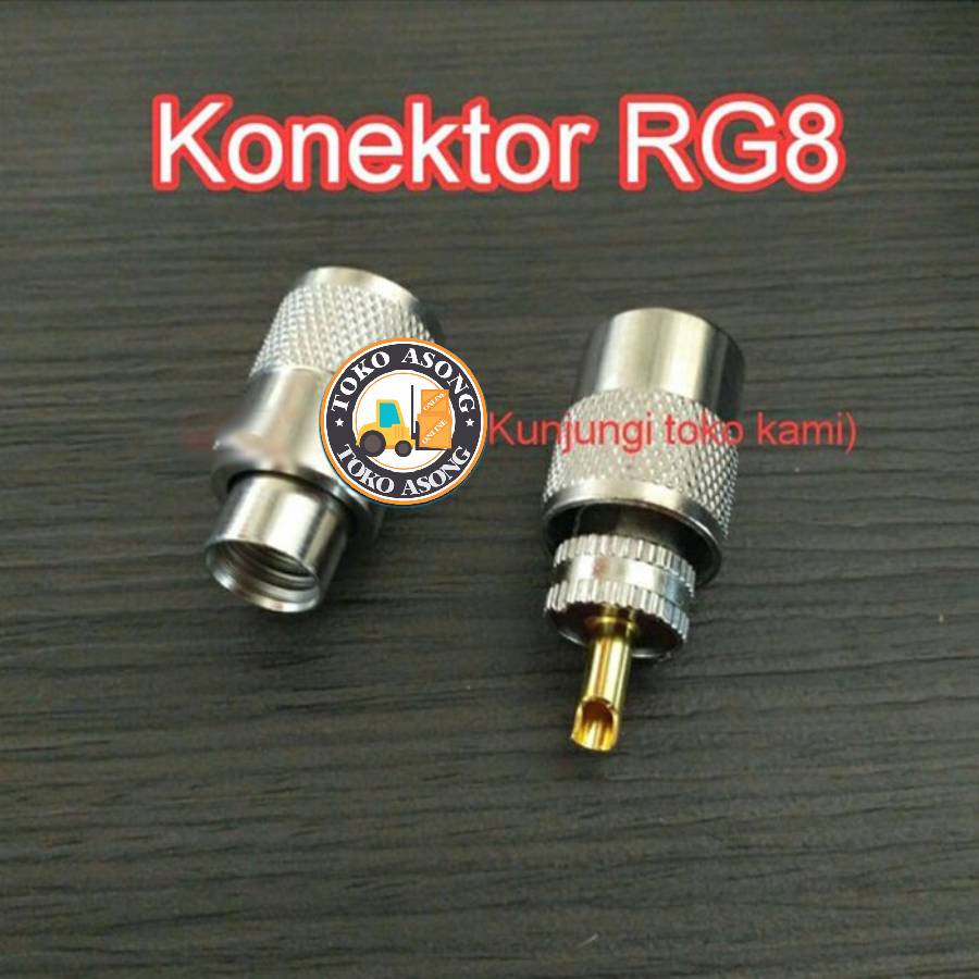 Konektor rg8 Konektor kabel antena radio rg 8 cab