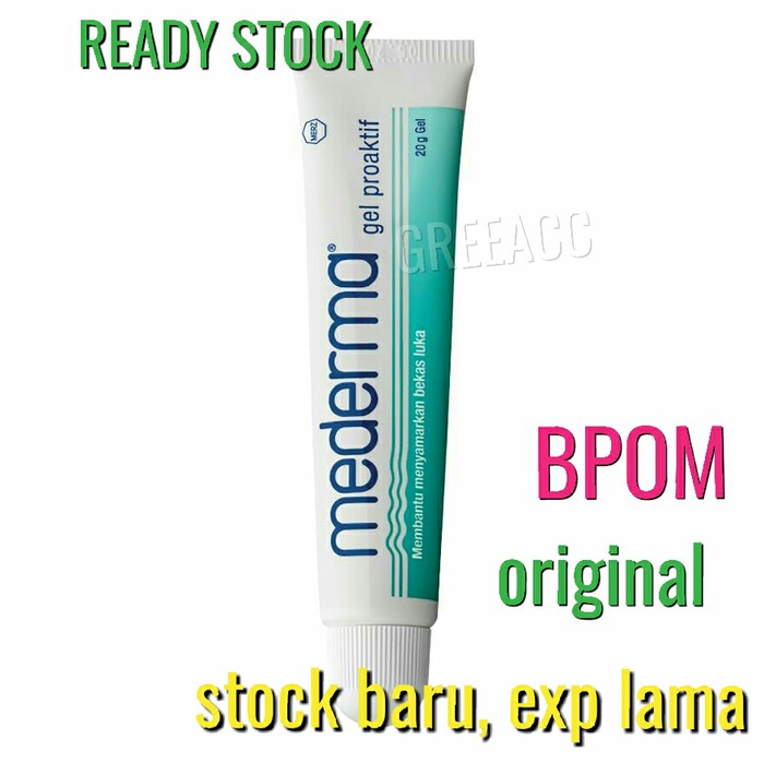 PROMO    Mederma Gel Proaktif 20 penghilang bekas luka 20gr gram gr Maderma  TERLARIS