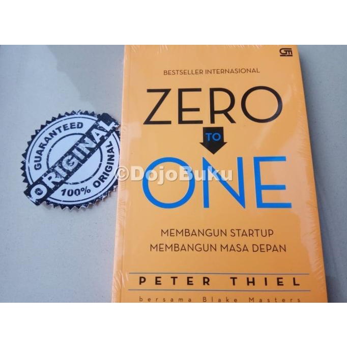 

Zero To One by Peter Thiel