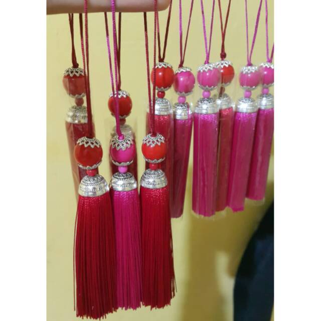 Norigae maroon/hanbok korea/gantungan hanbok/aksesoris hanbok/norigae pink