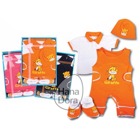 Kiddy Baby Set KD11165 - Set Pakaian Bayi / Kado Lahiran